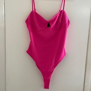 Hot Pink Bodysuit